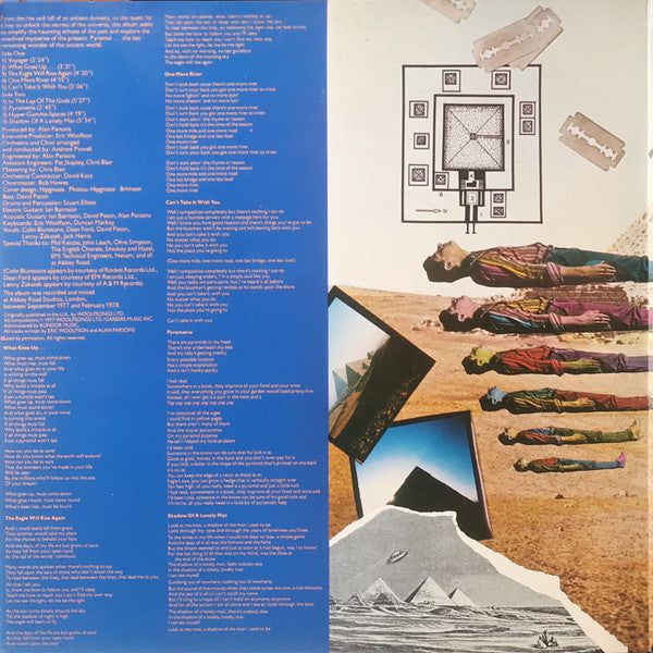 The Alan Parsons Project – Pyramid LP vinyl record, image 2 of 7