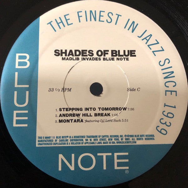 Madlib – Shades Of Blue (2xLP) LP vinyl record, image 5 of 6