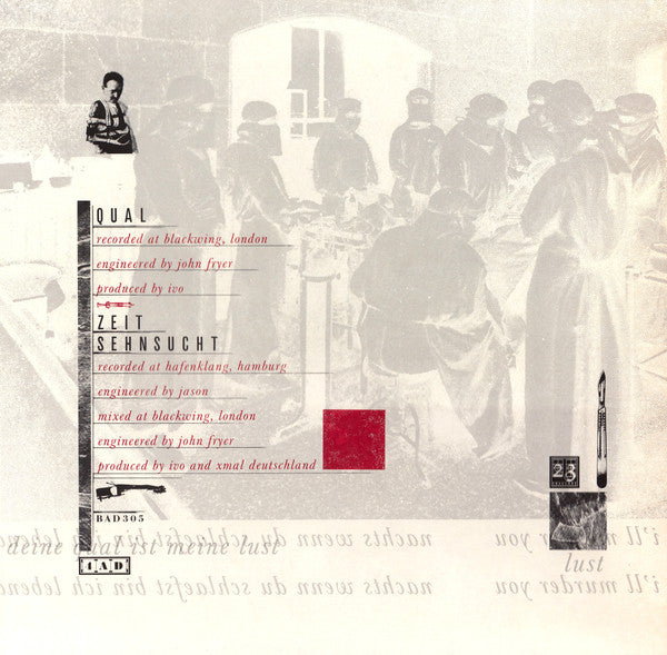 X Mal Deutschland – Qual 12" vinyl record, image 2 of 4