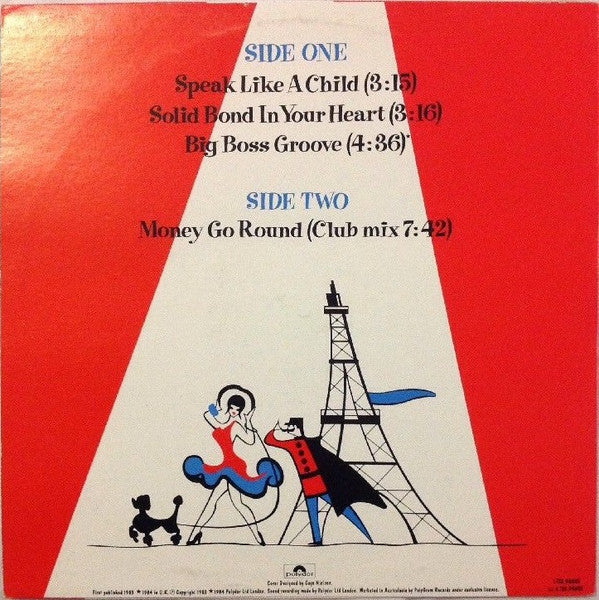 The Style Council – Le Club Rouge 12" vinyl record, image 2 of 4
