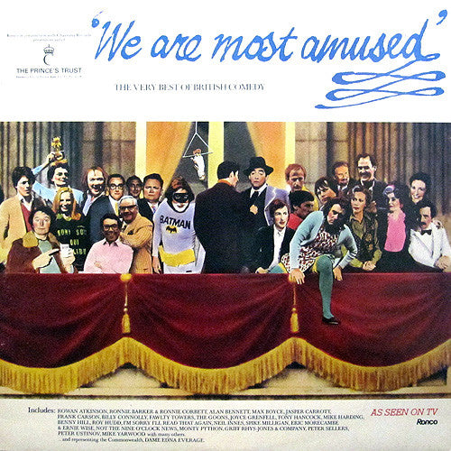Various – We Are Most Amused: The Very Best Of British Comedy (2xLP) LP vinyl record, image 1 of 8