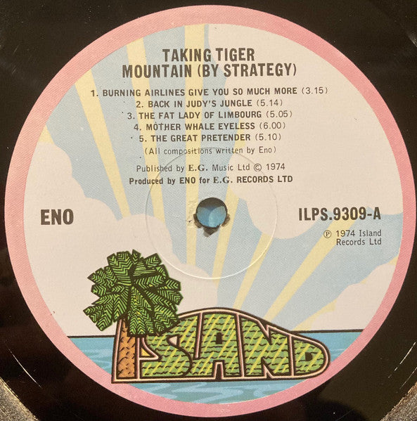 Brian Eno – Taking Tiger Mountain (By Strategy) LP vinyl record, image 5 of 10