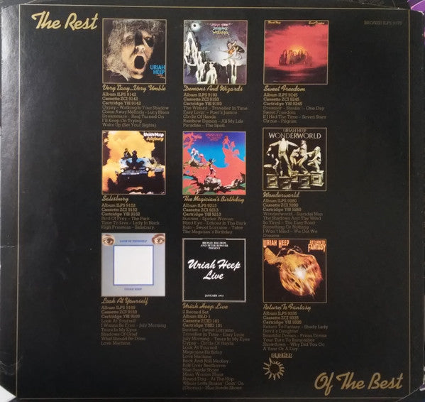Uriah Heep – The Best Of... LP vinyl record, image 4 of 4