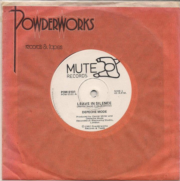 Depeche Mode – Leave In Silence 7" vinyl record, image 1 of 4