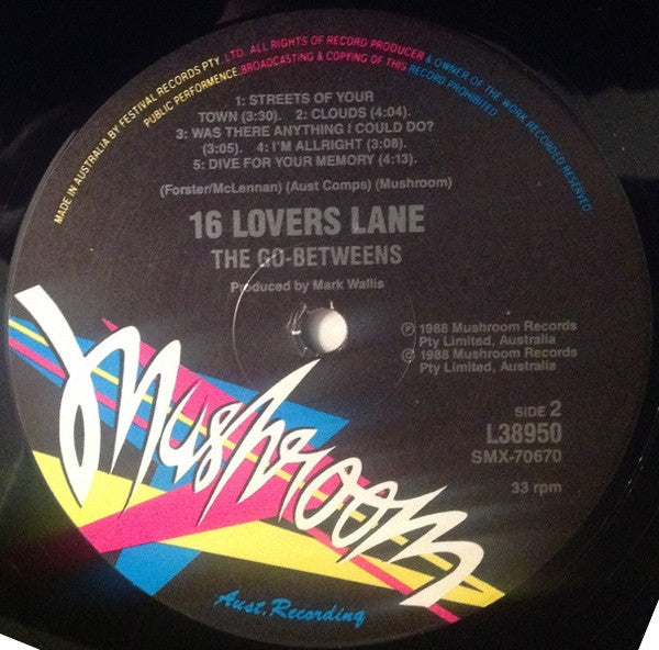 The Go-Betweens – 16 Lovers Lane LP vinyl record, image 5 of 10