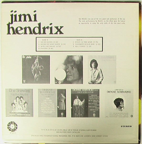 Jimi Hendrix – Jimi Hendrix LP vinyl record, image 2 of 5