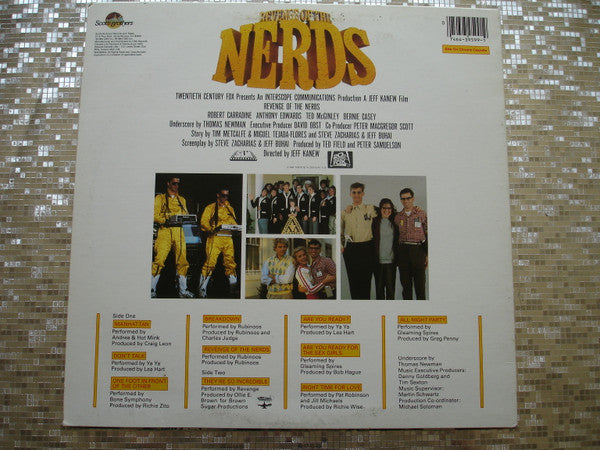 Various – Revenge Of The Nerds - Original Motion Picture Soundtrack LP vinyl record, image 2 of 7