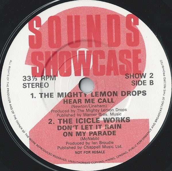 Various – Sounds Showcase 2 7" vinyl record, image 4 of 5