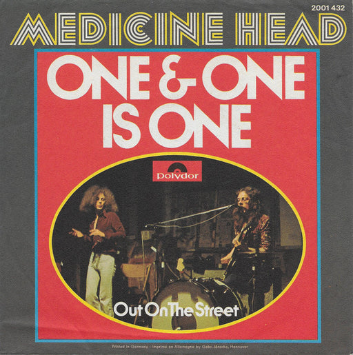 Medicine Head – One & One Is One 7" vinyl record, image 1 of 5
