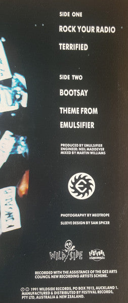 Emulsifier – Rock Your Radio EP 12" vinyl record, image 3 of 5