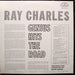 Ray Charles – The Genius Hits The Road LP vinyl record, image 2 of 7