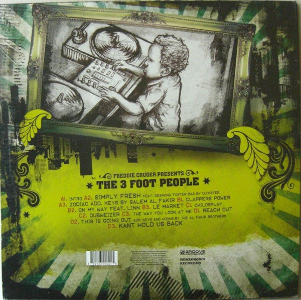Freddie Cruger, The 3 Foot People – 3 Foot High & Rising (2xLP) LP vinyl record, image 2 of 6
