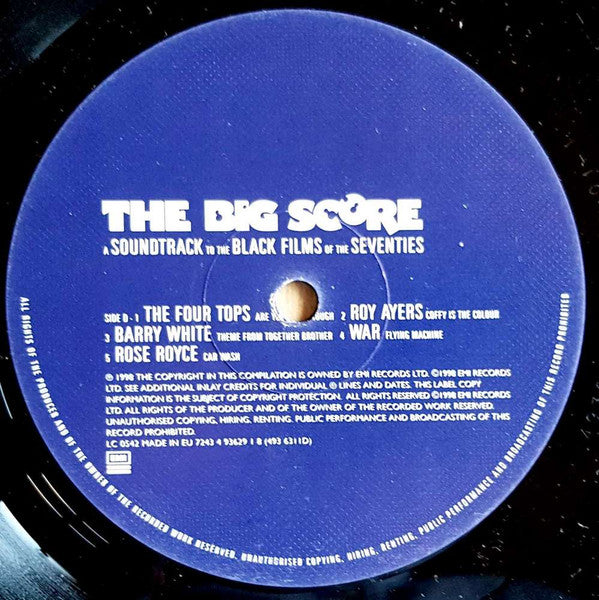 Various – The Big Score (2xLP) LP vinyl record, image 6 of 10