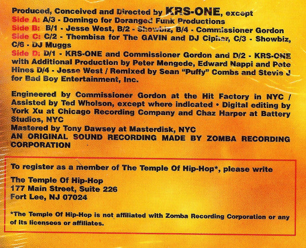 KRS-One – I Got Next (2xLP) LP vinyl record, image 9 of 10