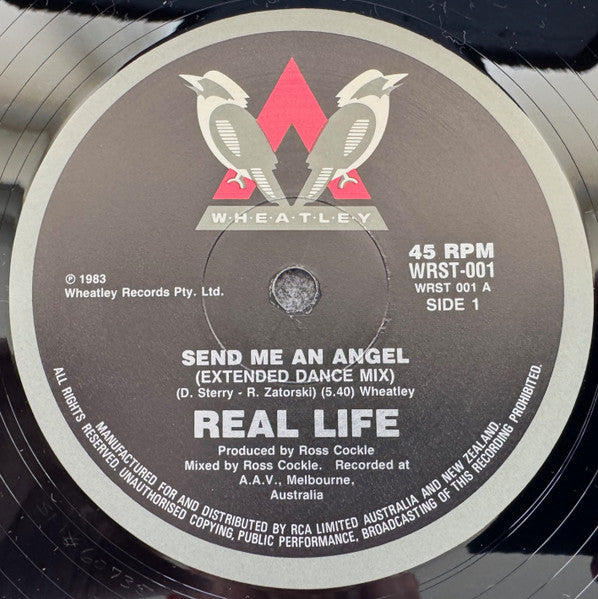Real Life – Send Me An Angel 12" vinyl record, image 3 of 4