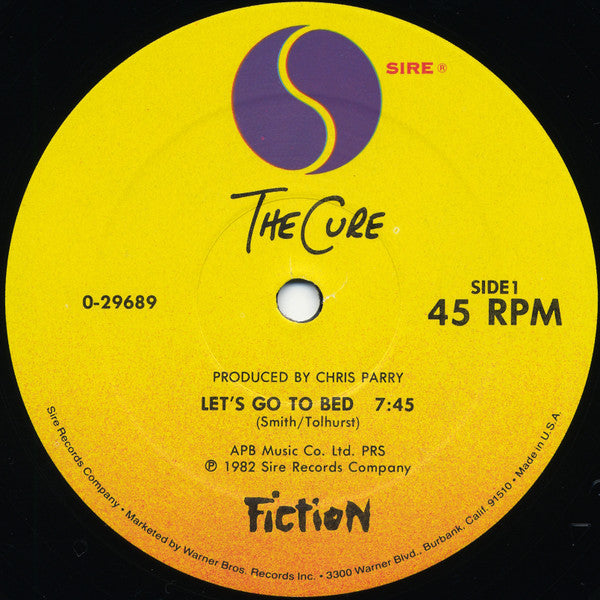 The Cure – Let's Go To Bed 12" vinyl record, image 3 of 6