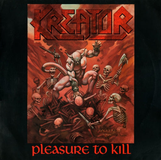 Kreator – Pleasure To Kill LP vinyl record, image 1 of 8