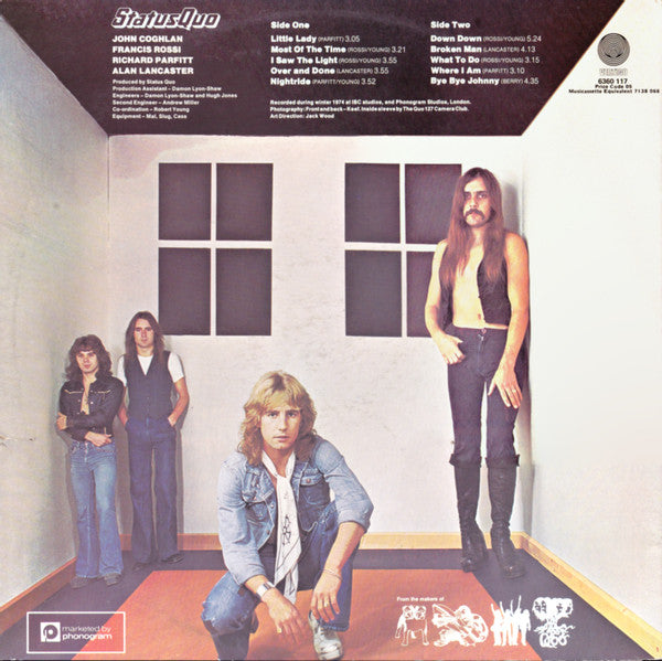 Status Quo – On The Level LP vinyl record, image 2 of 8