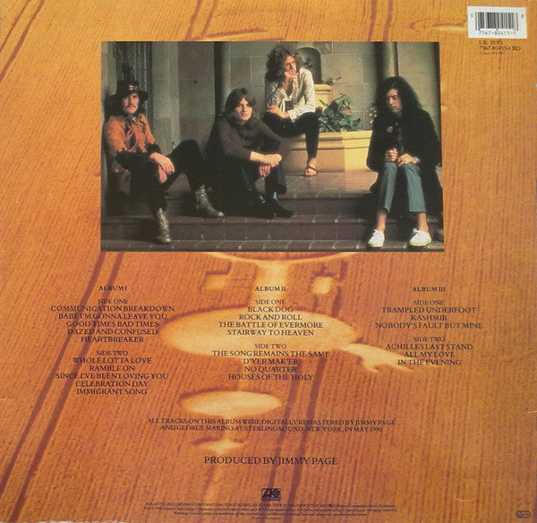 Led Zeppelin – Remasters (3xLP) LP vinyl record, image 6 of 10