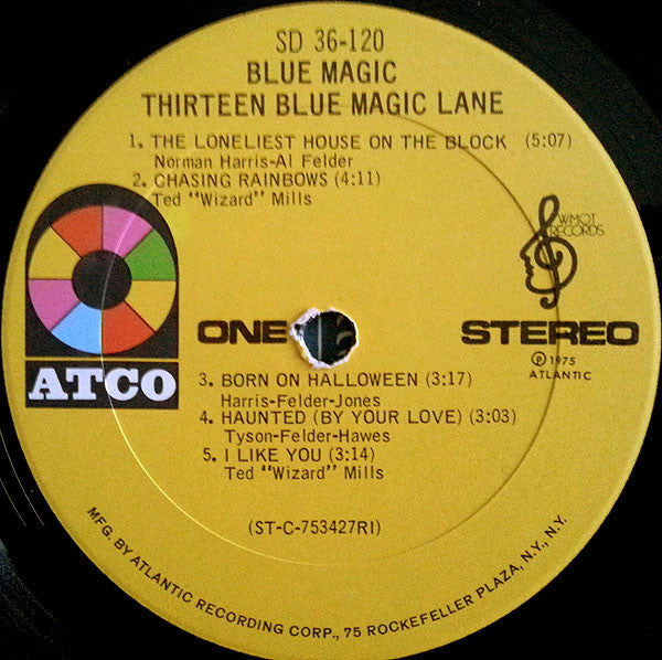 Blue Magic – Thirteen Blue Magic Lane LP vinyl record, image 2 of 5