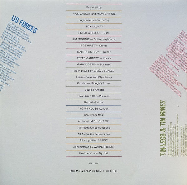 Midnight Oil – 10, 9, 8, 7, 6, 5, 4, 3, 2, 1 LP vinyl record, image 8 of 10