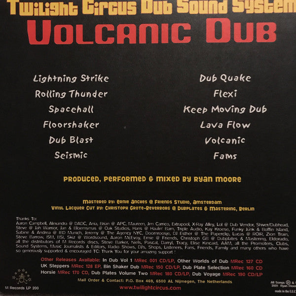 Twilight Circus Dub Sound System – Volcanic Dub LP vinyl record, image 2 of 4