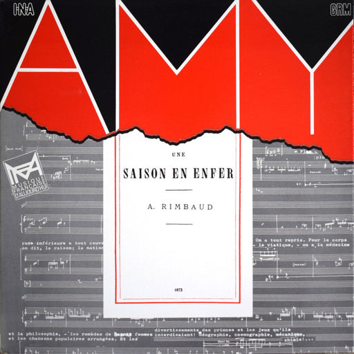 Gilbert Amy – Une Saison En Enfer LP vinyl record, image 1 of 8
