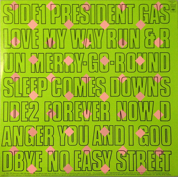 The Psychedelic Furs – Forever Now LP vinyl record, image 2 of 7