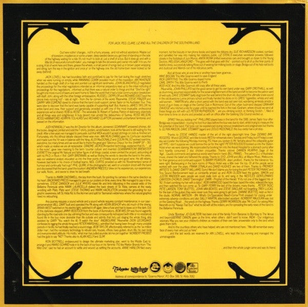 Goanna – Spirit Of Place LP vinyl record, image 9 of 10