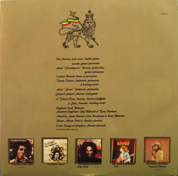 Bob Marley & The Wailers – Exodus LP vinyl record, image 4 of 6