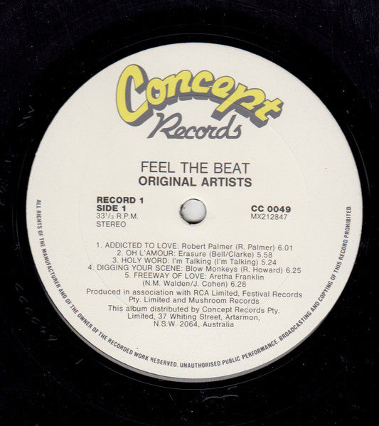 Various – Feel The Beat (2xLP) LP vinyl record, image 3 of 7