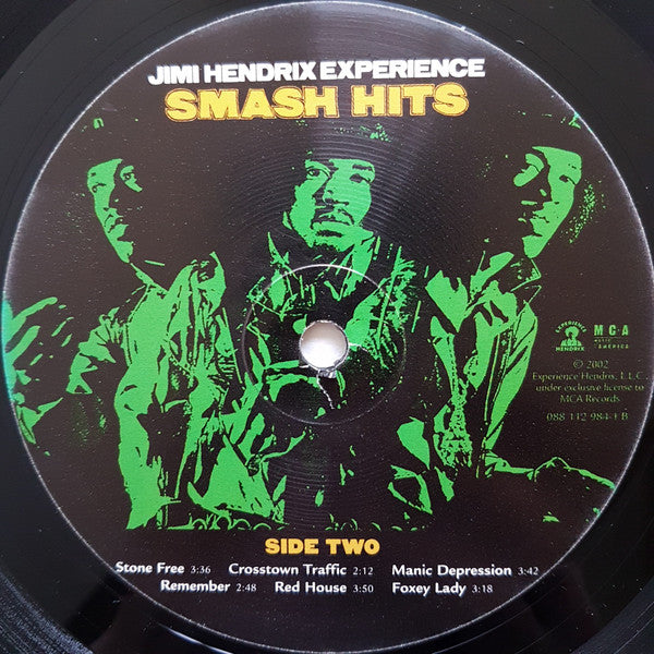 The Jimi Hendrix Experience – Smash Hits LP vinyl record, image 4 of 5