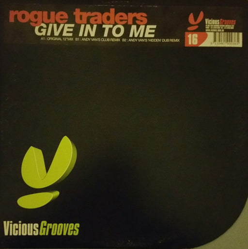Rogue Traders – Give In To Me 12" vinyl record, image 1 of 2