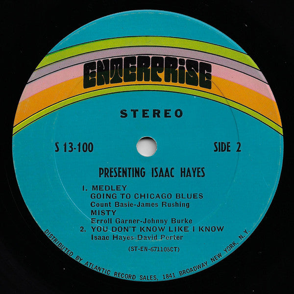 Isaac Hayes – Presenting Isaac Hayes LP vinyl record, image 4 of 4