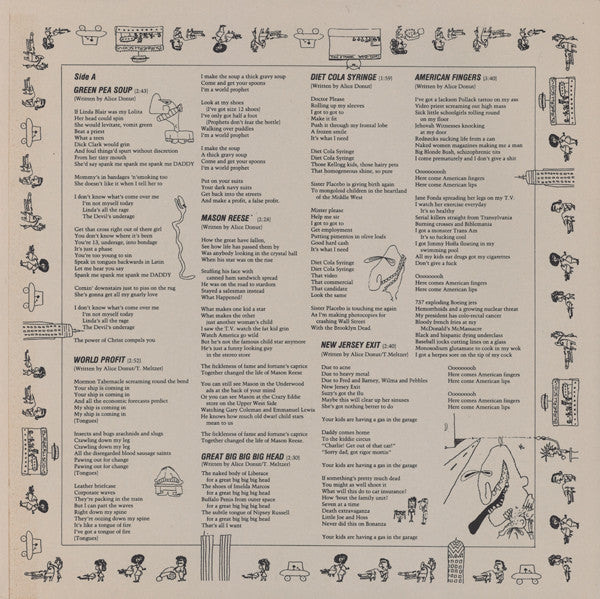 Alice Donut – Donut Comes Alive LP vinyl record, image 5 of 6