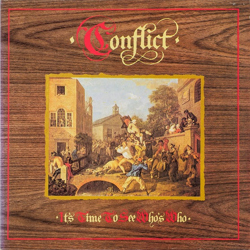 Conflict – It's Time To See Who's Who LP vinyl record, image 1 of 6
