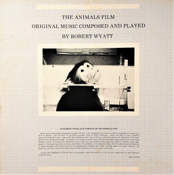 Robert Wyatt – The Animals Film LP vinyl record, image 1 of 6