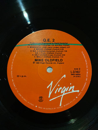 Mike Oldfield – QE2 LP vinyl record, image 3 of 5