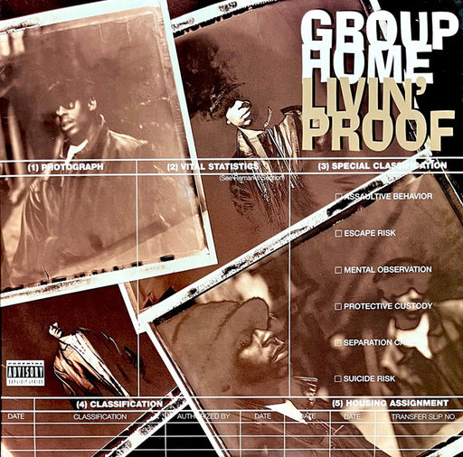 Group Home – Livin' Proof (2xLP) LP vinyl record, image 1 of 7