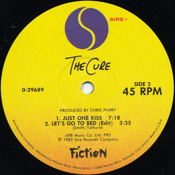 The Cure – Let's Go To Bed 12" vinyl record, image 4 of 6