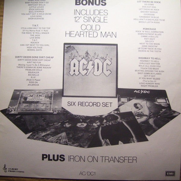 AC/DC – For Those About To Rock (We Salute You) LP vinyl record, image 6 of 6