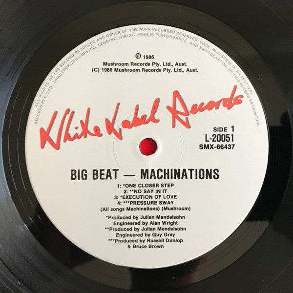 Machinations – The Big Beat LP vinyl record, image 3 of 4