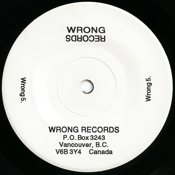 Mr. Wrong – Mr. Wrong Fights The System 7" vinyl record, image 4 of 4