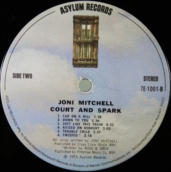 Joni Mitchell – Court And Spark LP vinyl record, image 6 of 9