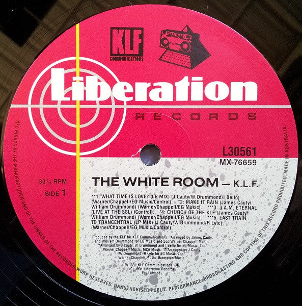The KLF – The White Room LP vinyl record, image 3 of 7