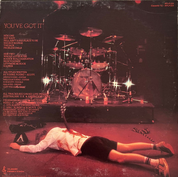 AC/DC – If You Want Blood You've Got It LP vinyl record, image 2 of 4