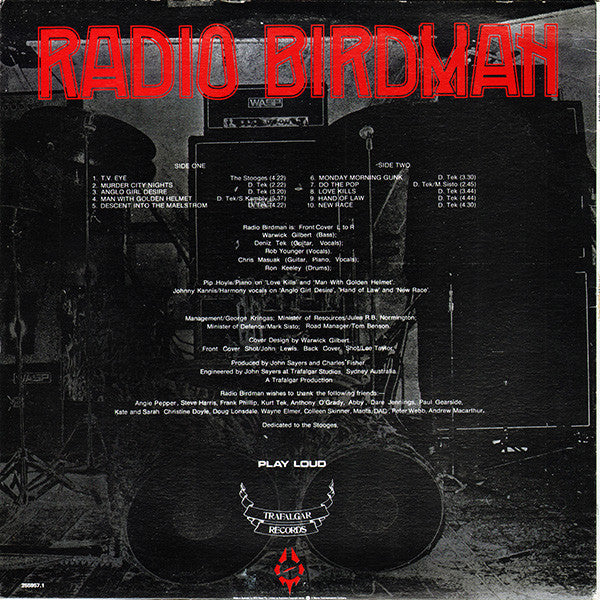 Radio Birdman – Radios Appear LP vinyl record, image 2 of 4