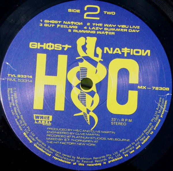 Hunters & Collectors – Ghost Nation LP vinyl record, image 4 of 6