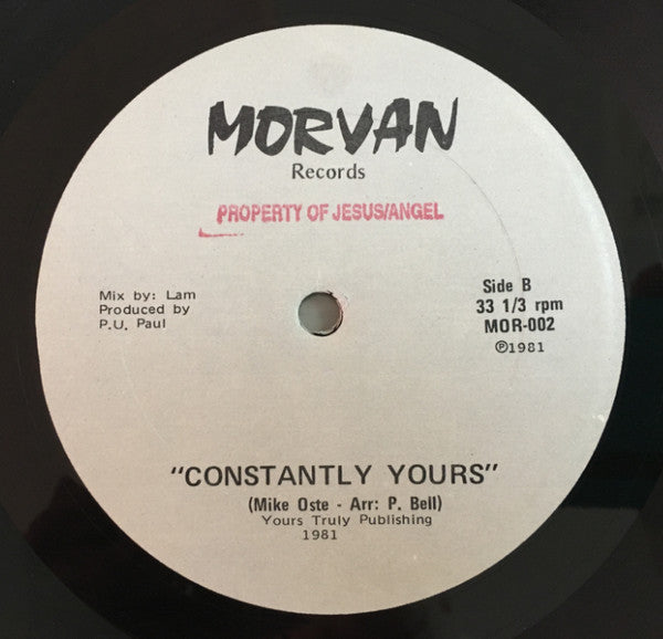 Various – Lamlight / Constantly Yours 12" vinyl record, image 2 of 3