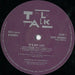 Talk Talk – It's My Life LP vinyl record, image 3 of 6